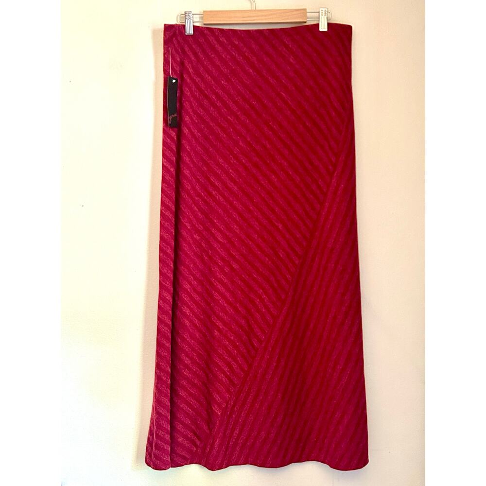 GNW Red Maxi Skirt NWT Woman's Size Large